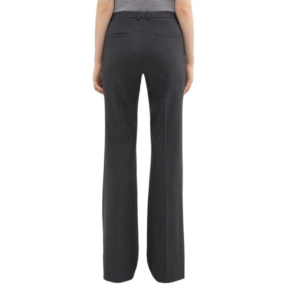 Theory Womens  Demitria Traceable Wool-Blend Pant - Picture 2 of 3